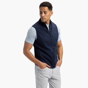 Mizzen+Main Navy Blue Men's XXL Vest